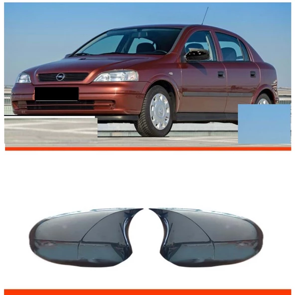 Astra G Batman Ayna Kapağı Piano Black / 1998-2004 ürün görseli 1