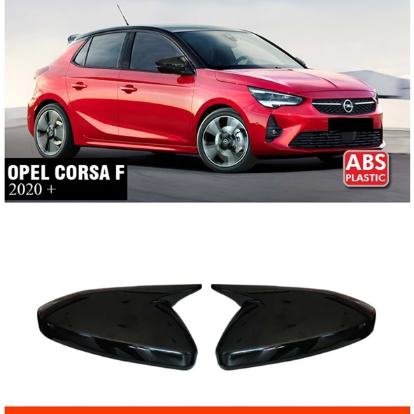 Corsa F Batman Ayna Kapağı Piano Black / 2019 Sonrası ürün görseli 1