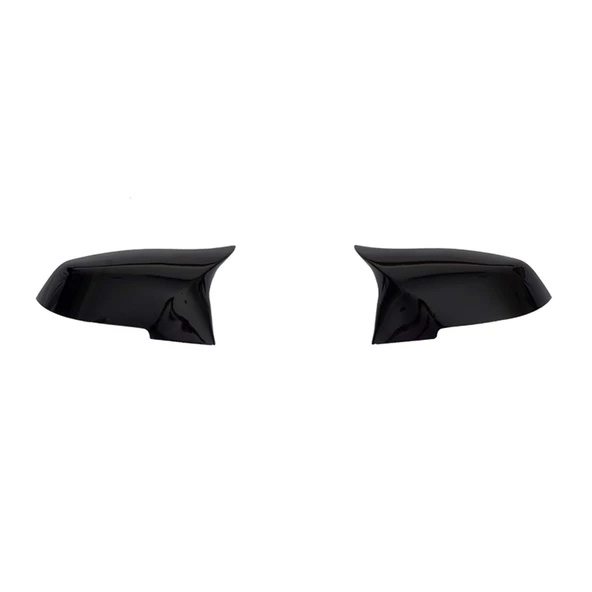 F32 Batman Ayna Kapağı Piano Black ABS / 2014-2020 (Tırnaklı) ürün görseli 1