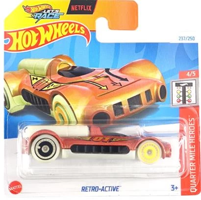 Hot Wheels Tekli Arabalar Retro-Active HTB86 (Quarter Mile Heroes) ürün görseli 1