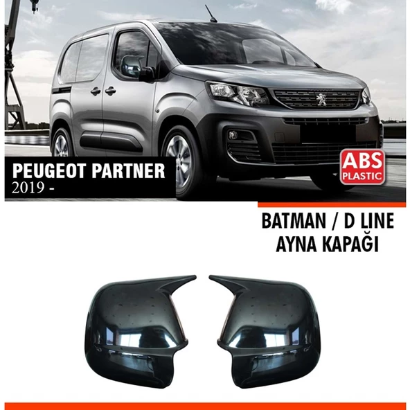 Partner Batman Ayna Kapağı Piano Black / 2019 Sonrası ürün görseli 1