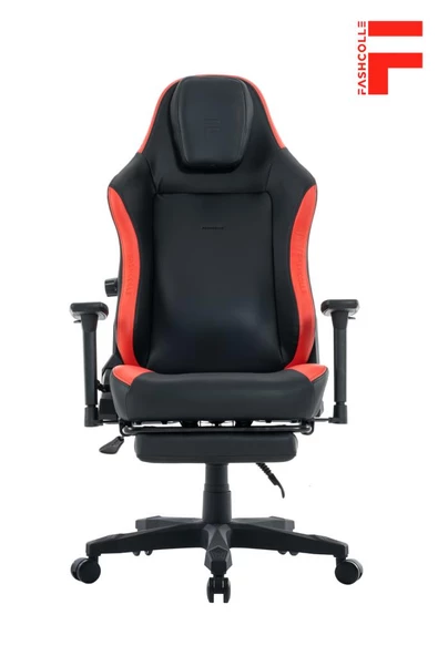 Fashcolle Globe Pro Black-Red Oyuncu Koltuğu ürün görseli 1