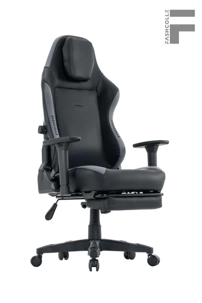 Fashcolle Globe Pro Black-Grey Oyuncu Koltuğu - Resim 2