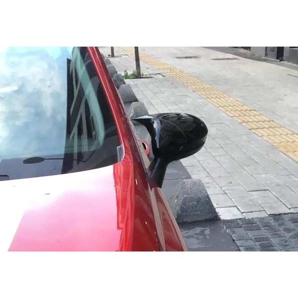 Clio 5 Batman Ayna Kapağı Piano Black / 2019 Sonrası ürün görseli 1