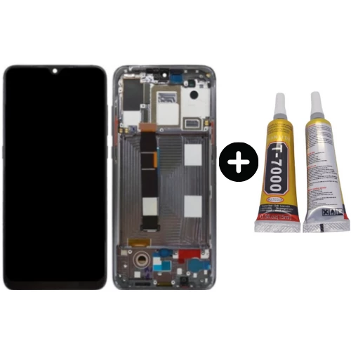 Xiaomi Mi 9 Uyumlu Çıtalı OLED Lcd Ekran Dokunmatik + B7000 ürün görseli 1