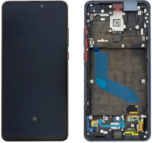 Xiaomi Mi 9T Uyumlu Çıtalı Lcd Ekran Dokunmatik Siyah ürün görseli 1