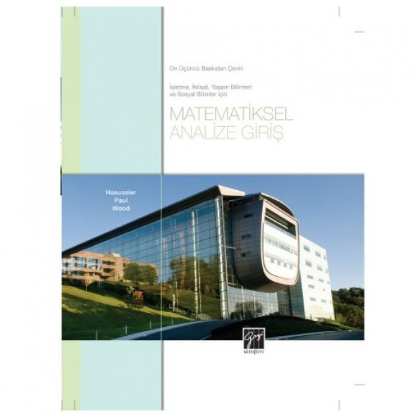 MATEMATİKSEL ANALİZE GİRİŞ  - GAZİ ürün görseli 1