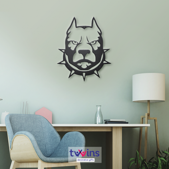 Dog Lazer Kesim Metal Duvar Dekoru ürün görseli 1