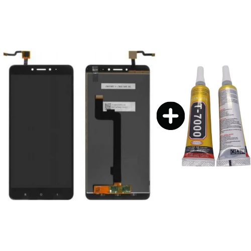 Xiaomi Mi Max Uyumlu Servis Lcd Ekran Dokunmatik Siyah + B7000 ürün görseli 1