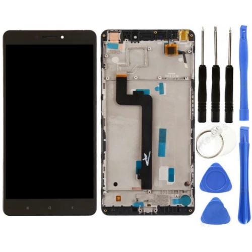 Xiaomi Mi Max Uyumlu Çıtalı Servis Lcd Ekran Dokunmatik Siyah + Tamir Seti ürün görseli 1