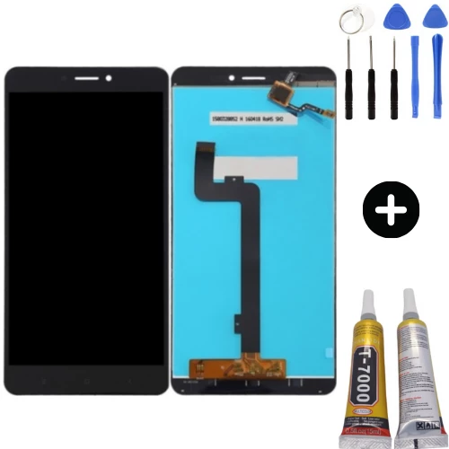 Xiaomi Mi Max 2 Uyumlu Servis Lcd Ekran Dokunmatik Siyah + Montaj Seti ürün görseli 1