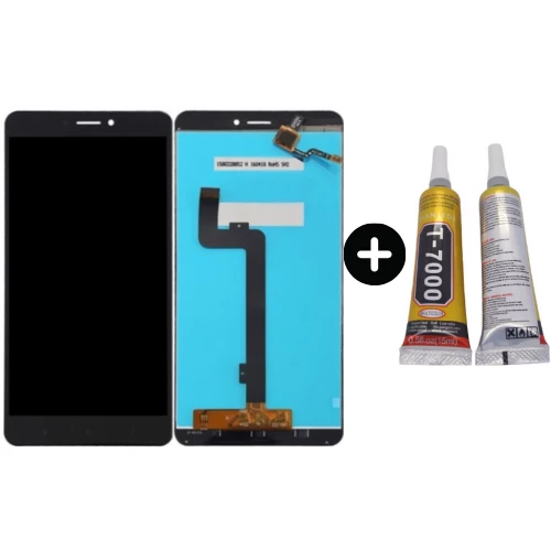 Xiaomi Mi Max 2 Uyumlu OLED Lcd Ekran Dokunmatik Siyah + B7000 ürün görseli 1