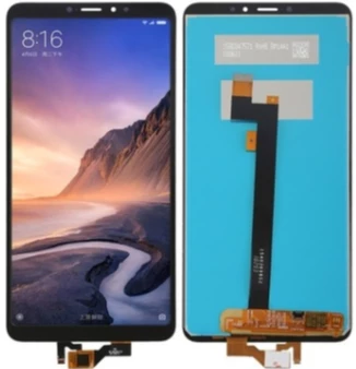 Xiaomi Mi Max 3 Uyumlu Lcd Ekran Dokunmatik Siyah ürün görseli 1