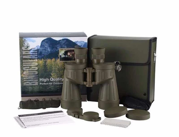 Military 10x50 Su Geçirmez - Perma Focus - Otomatik Netleme - Telemetre - Askeri ürün görseli 1