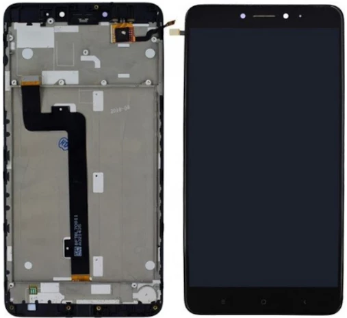 Xiaomi Mi Max 2 Uyumlu Çıtalı Servis Lcd Ekran Dokunmatik Siyah ürün görseli 1