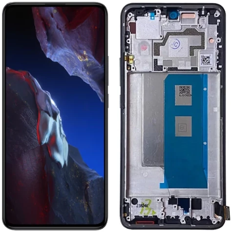 Xiaomi Poco F5 Pro Uyumlu Çıtalı Lcd Ekran Dokunmatik ürün görseli 1