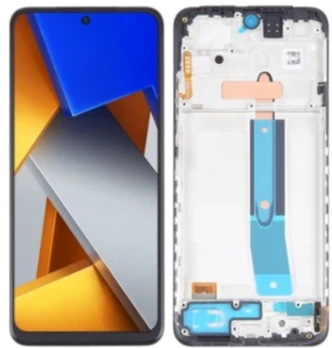 Xiaomi Poco M4 Pro Uyumlu Çıtalı HK Lcd Ekran Dokunmatik ürün görseli 1