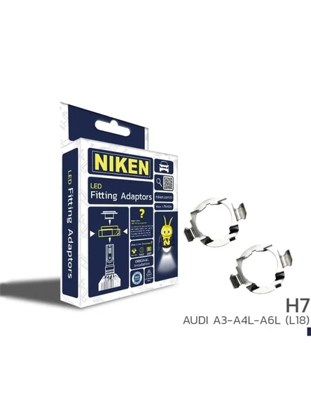 Niken Led Far Montaj Adaptörü H7 Audi A3 - A4L - A6L ürün görseli 1