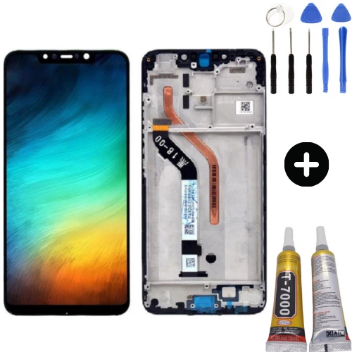 Xiaomi Poco F1 Uyumlu Çıtalı Lcd Ekran Dokunmatik + Montaj Seti ürün görseli 1