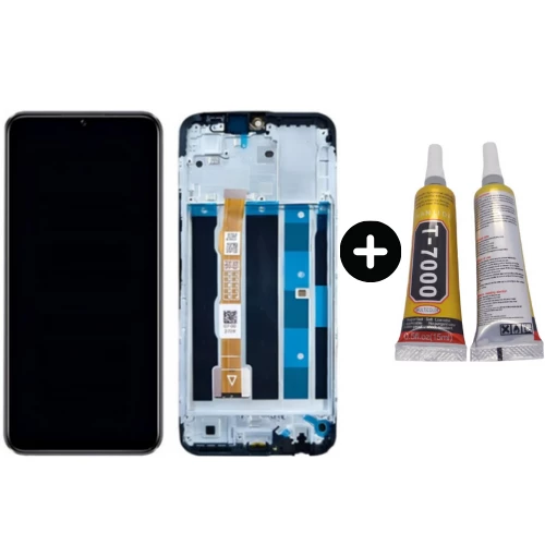 Vivo Y16 Uyumlu Çıtalı OLED Lcd Ekran Dokunmatik + B7000 ürün görseli 1