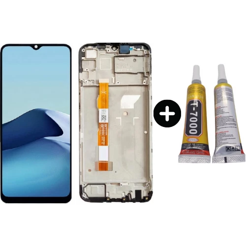 Vivo Y20 Uyumlu Çıtalı OLED Lcd Ekran Dokunmatik + B7000 ürün görseli 1