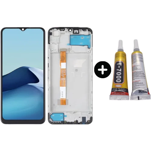 Vivo Y20s Uyumlu Çıtalı HK Lcd Ekran Dokunmatik + B7000 ürün görseli 1