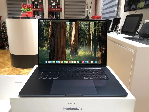 MacBook Air 15.3 inc M2 8CPU 10GPU 8GB 512GB Gece Yarısı MQKX3TU/A ürün görseli 1