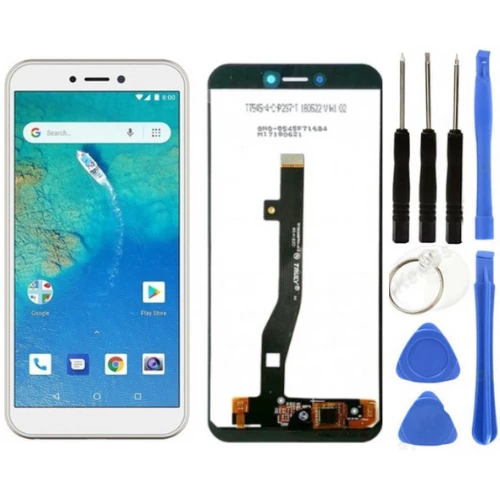 General Mobile GM 8 Go Uyumlu OLED Lcd Ekran Dokunmatik Beyaz + Tamir Seti ürün görseli 1
