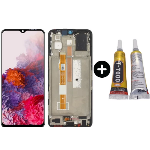 Vivo Y53s Uyumlu Çıtalı A Kalite Lcd Ekran Dokunmatik + B7000 ürün görseli 1
