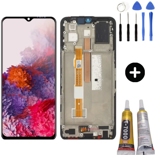 Vivo Y53s Uyumlu Çıtalı Lcd Ekran Dokunmatik + Montaj Seti ürün görseli 1