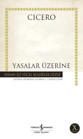 Yasalar Üzerine - Hasan Ali Yücel Klasikleri ürün görseli 1