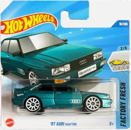 Hot Wheels Tekli Arabalar '87 Audi Quattro HYW72 (Factory Fresh) ürün görseli 1