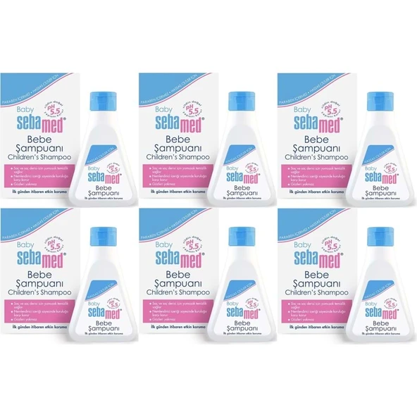 Sebamed Bebek Şampuanı 250ML (6 Lı Set) ürün görseli 1