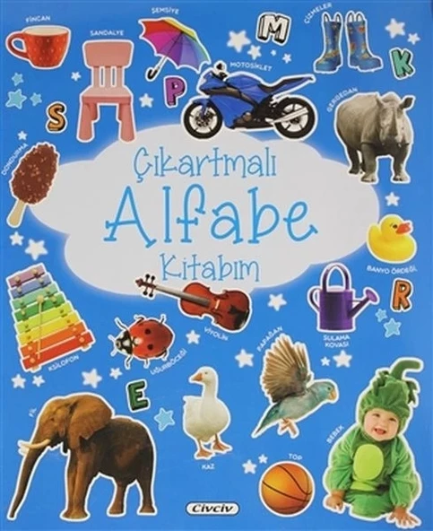 Çıkartmalı Alfabe Kitabım ürün görseli 1