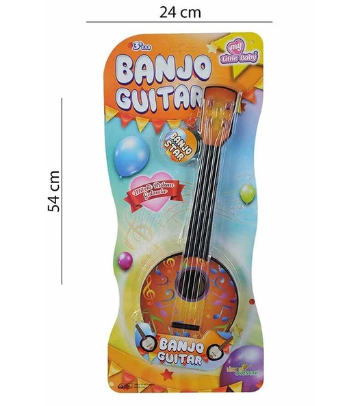 Banjo Çocuk Gitar - Mavi Su Dünyası ürün görseli 1