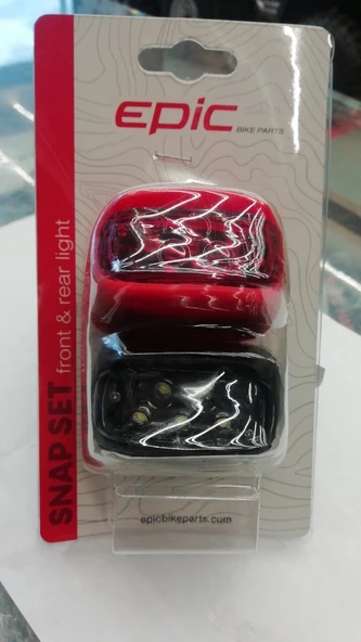Far-Stop Seti - SNAP SET, Siyah, 5LED, Pilli ürün görseli 1
