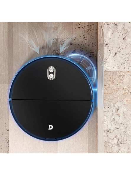 Dersar L1 Plus Siyah Akıllı Robot Süpürge - Resim 4