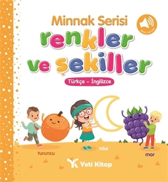 Minnak Serisi Renkler ve Şekiller Kitabı ürün görseli 1