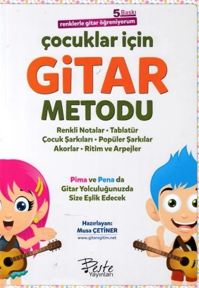 Çocuklar İçin Gitar Metodu - Renklerle Gitar Öğreniyorum ürün görseli 1