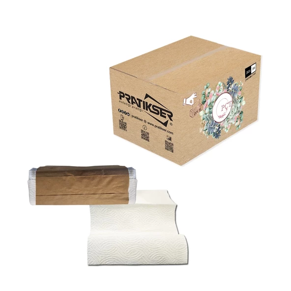PÇT - Z Havlu - 2024x200 - 2Ply - 200Ad/Paket - Koli ürün görseli 1