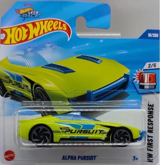 Hot Wheels Tekli Arabalar Alpha Pursuit HYW71 (First Response) ürün görseli 1