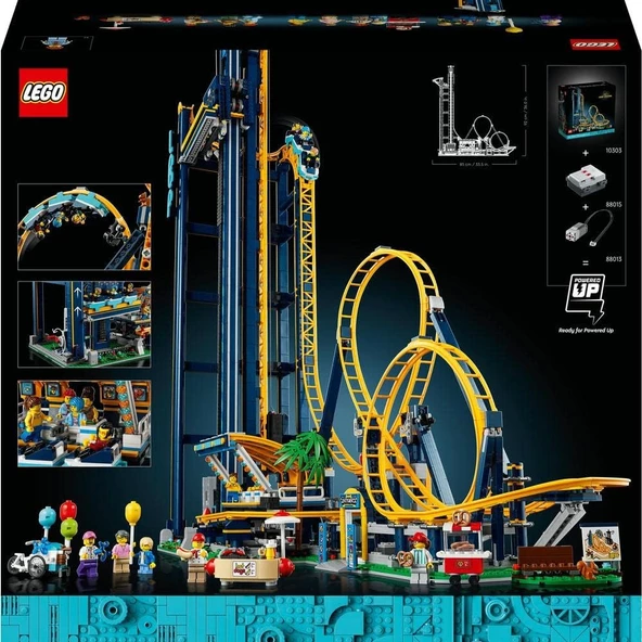 LEGO 10303 ICONS Daireli Hız Treni ürün görseli 1