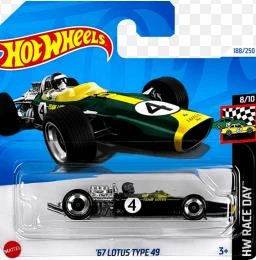 Hot Wheels Tekli Arabalar '67 Lotus Type 49 HTD99 (Race Day) ürün görseli 1