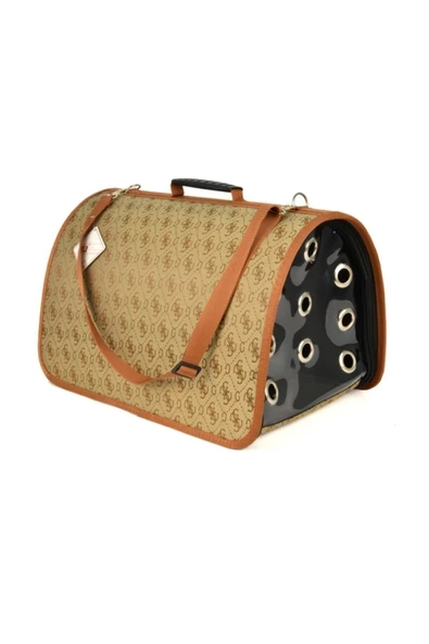 Pet Preety Flybag Kapalı Çanta Kahve 28x44x28 cm ürün görseli 1