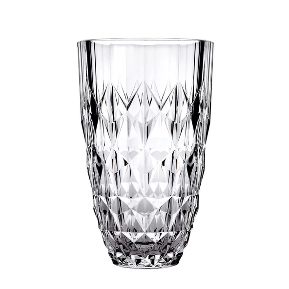 Paşabahçe crystallin lavina cam vazo - kristal cam vazo 20 cm. ürün görseli 1