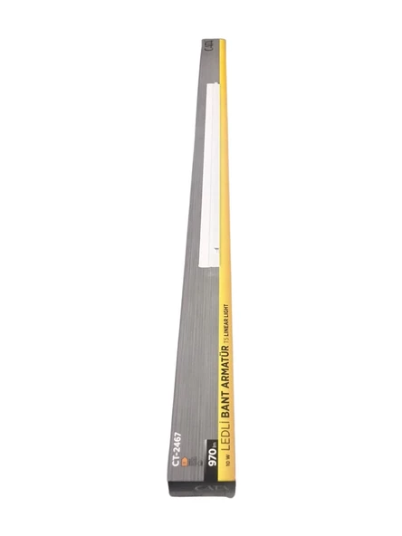 CT-2467 T5 Ledli 10W Eklenebilir 60 cm Bant Armatür BEYAZ ürün görseli 1