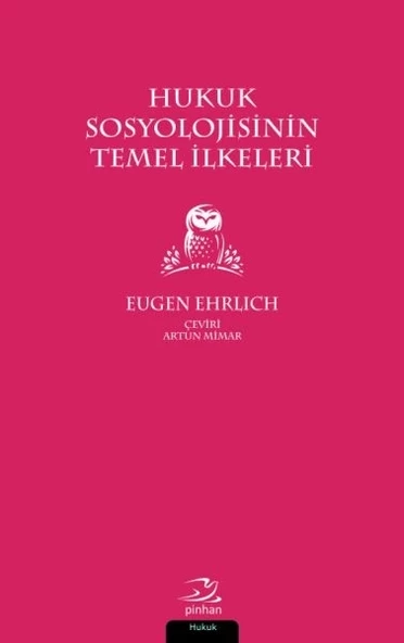 Hukuk Sosyolojisinin Temel İlkeleri ürün görseli 1