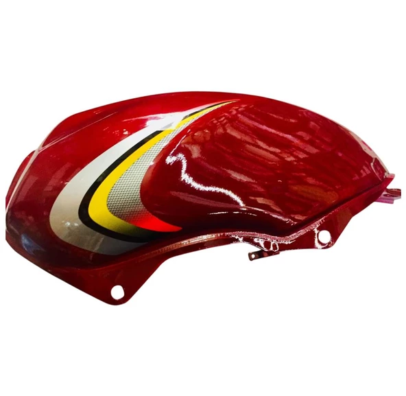 Yamaha YBR125 Benzin Deposu Bordo 2008-2009 Uyumlu ürün görseli 1