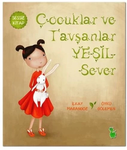 Çocuklar ve Tavşanlar Yeşil Sever ürün görseli 1
