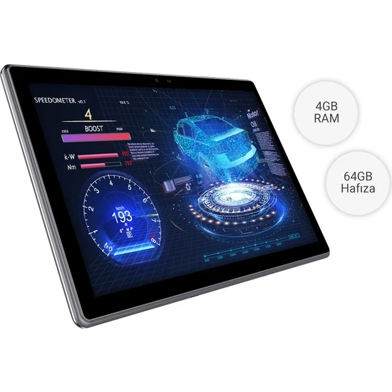 General Mobile E-Tab 20 64GB 10.1" IPS Tablet - Resim 4